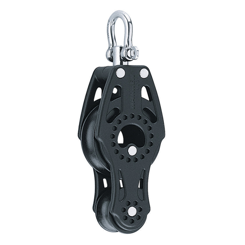 Bloque de violín Harken Carbo Air de 40 mm con eslabón giratorio [2655]