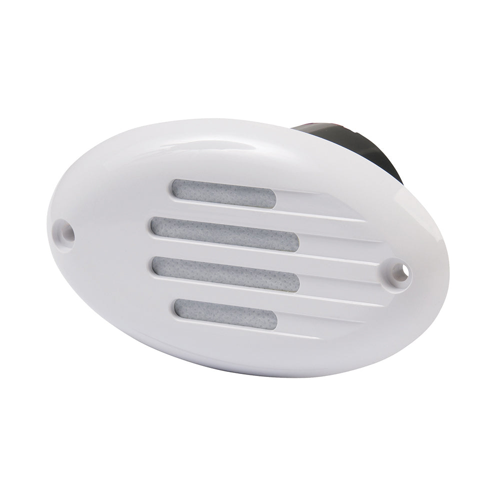 Bocina electrónica Marinco de 12 V con rejilla blanca [10082]