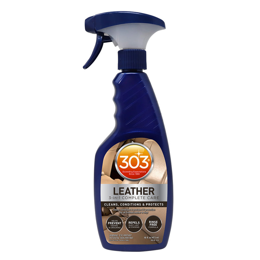 303 Cuidado completo 3 en 1 para cuero automotriz - 16 oz [30218]