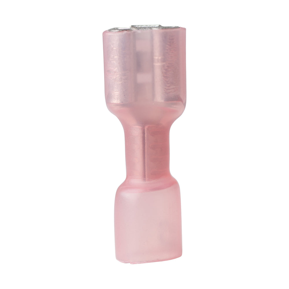 Conector termorretráctil Ancor para desconector de altavoz hembra de 22-18 AWG, lengüeta de 0,110 mm - 100 piezas [326899]
