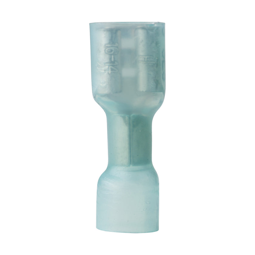 Conector termorretráctil Ancor para desconector de altavoz hembra de 16-14 AWG, lengüeta de 0,110 mm - 100 piezas [327899]