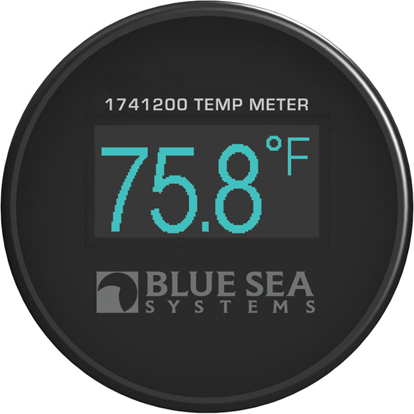 Mini monitor de temperatura OLED Blue Sea 1741200 - Azul [1741200]