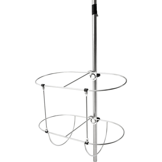 Soporte para guardabarros doble de acero inoxidable Sea-Dog para montaje en riel de 7,5