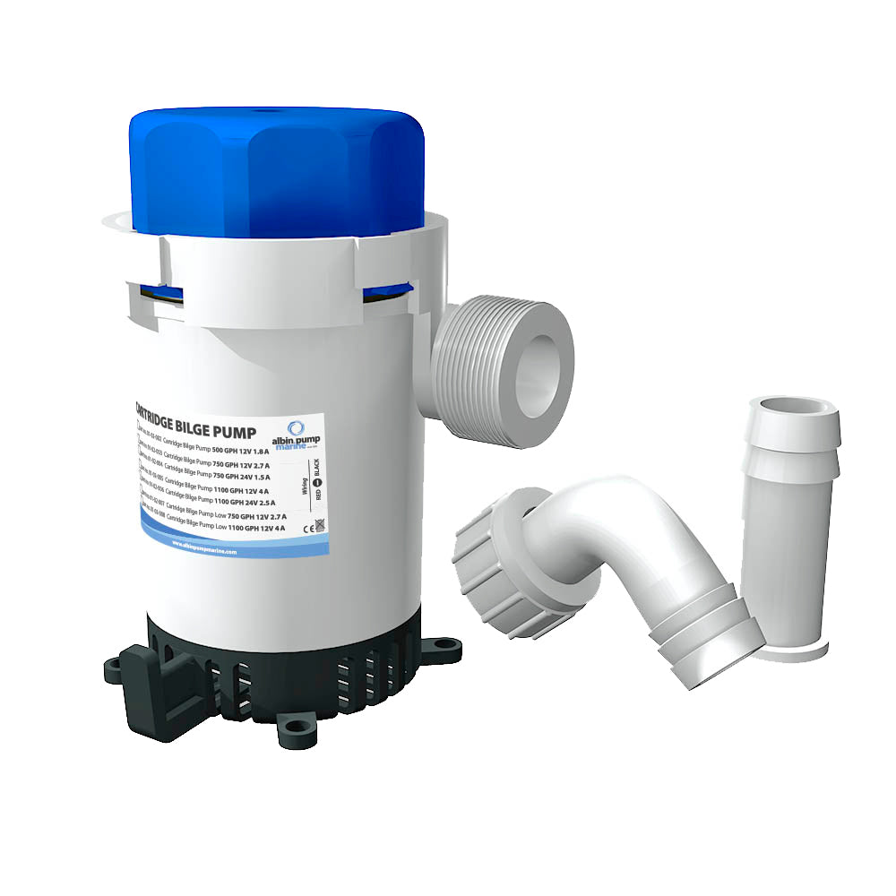 Bomba de achique de cartucho Albin Group 750 GPH - 12 V [01-02-003]