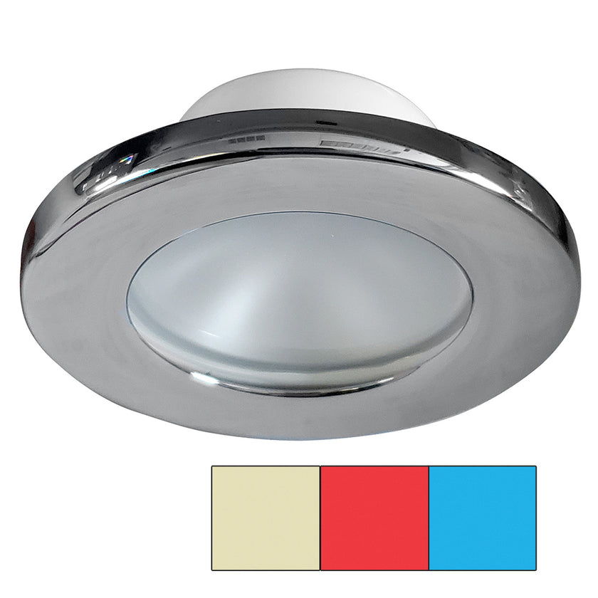 Lámpara de montaje en tornillo i2Systems Apeiron A3120 - Rojo, blanco cálido azul - Acabado cromado [A3120Z-11HCE]
