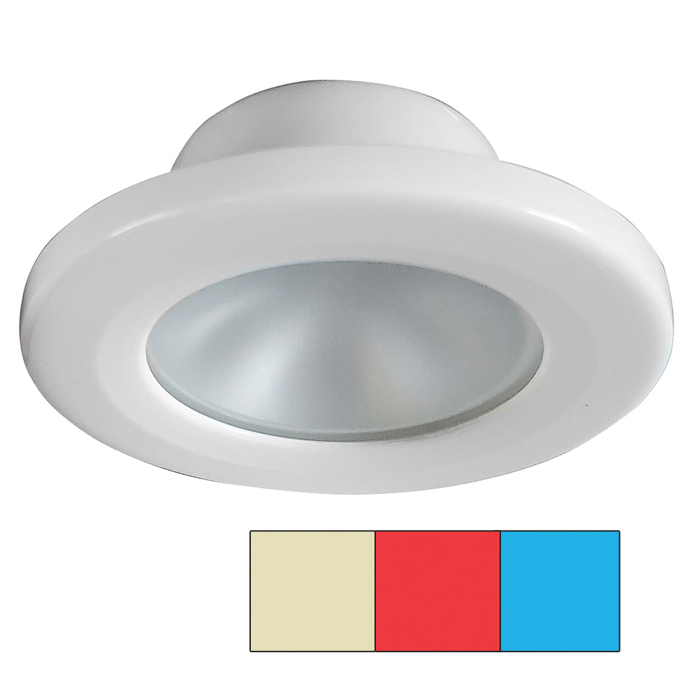 Lámpara de montaje en tornillo i2Systems Apeiron A3120 - Rojo, blanco cálido azul - Acabado blanco [A3120Z-31HCE]