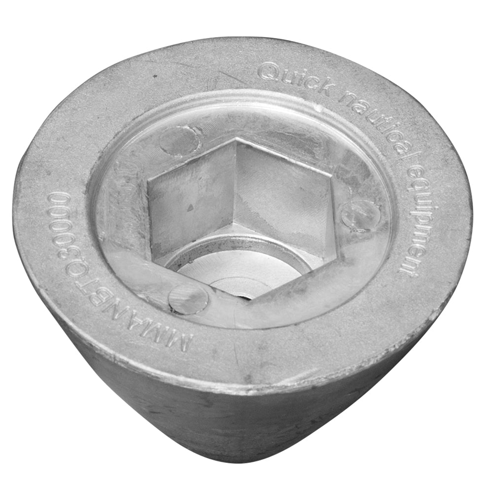 Kit de ánodo para tuerca de hélice de zinc rápido Tecnoseal para propulsores de proa BTQ300 [03608]