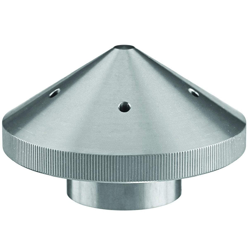 Motor de arrastre TH Marine G-Force ELIMINATOR con tuerca de hélice transparente/plateada para motor de arrastre Minn Kota 35-70 [GFEL-MKS-C-DP]