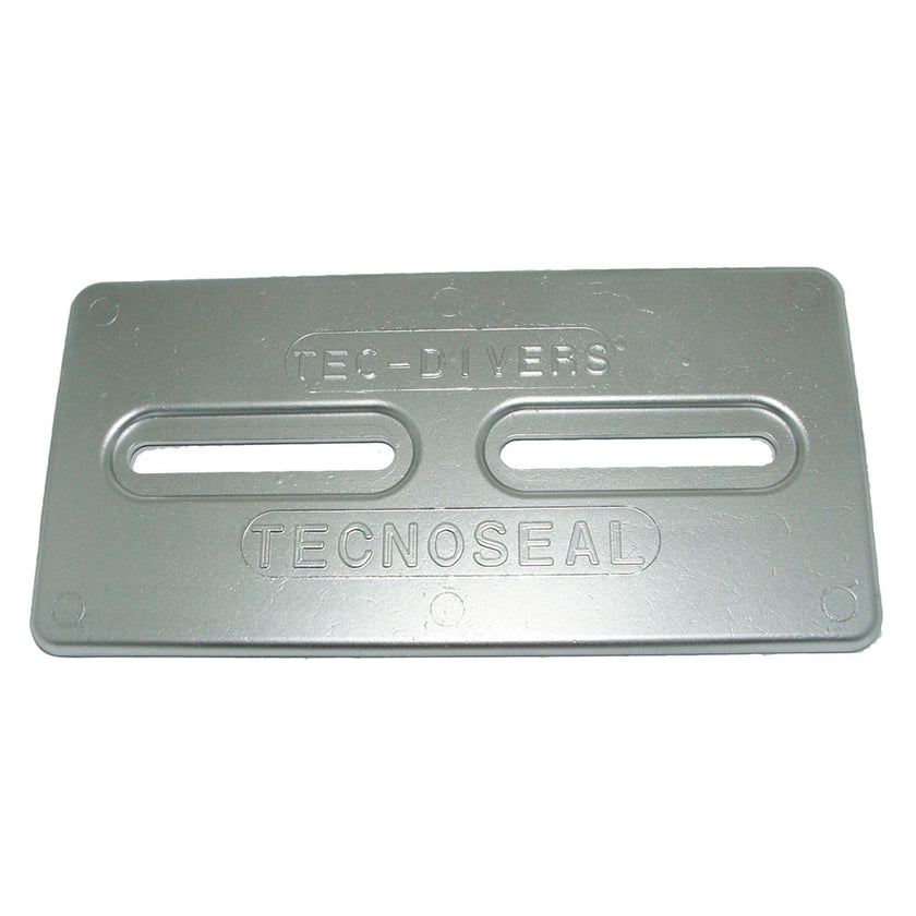 Ánodo de placa de aluminio Tecnoseal - 30,5 x 15,2 x 12,7 mm [TEC-DIVERS-AL]