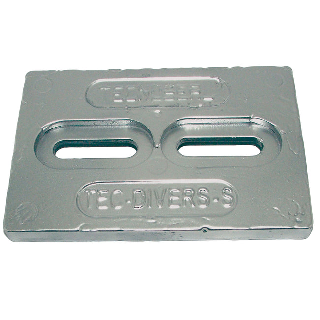 Mini ánodo de placa de zinc Tecnoseal de 6