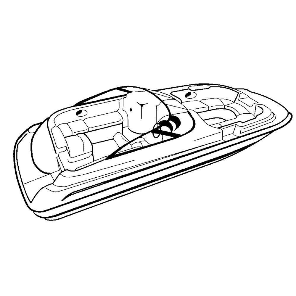 Funda para barco Carver Performance Poly-Guard, a medida, para embarcaciones con cubierta Sterndrive de 20,5