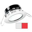 i2Systems Apeiron PRO A503 - Lámpara de 3 W con resorte - Redonda - Blanco frío rojo - Acabado blanco [A503-31AAG-H]