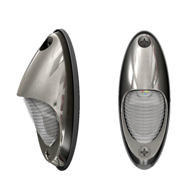 Foco de apilamiento Lumitec Nautilus - Espectro RGBW - Carcasa de acero inoxidable [101631]
