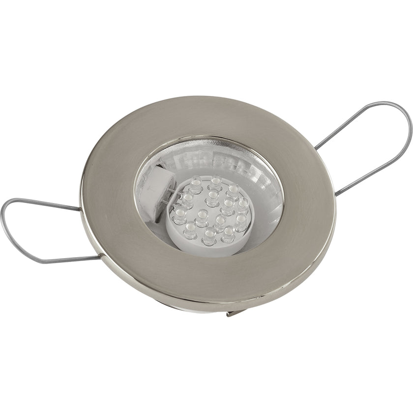 Lámpara de techo LED Sea-Dog - Acabado cepillado - 60 lúmenes - Lente transparente - Acero inoxidable 304 estampado [404230-3]