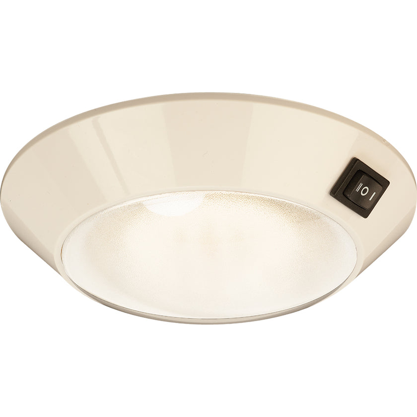 Luz LED de techo Sea-Dog de plástico blanco de 4