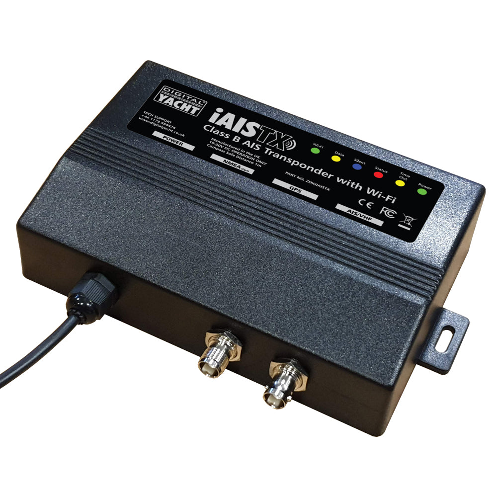 Transpondedor inalámbrico NMEA 2000 iAISTX Plus Clase B para yates digitales [ZDIGIAISTXPL]
