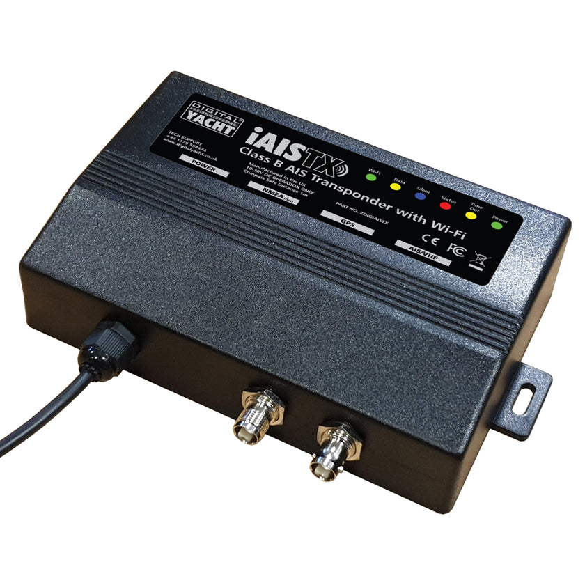Transpondedor inalámbrico NMEA 2000 iAISTX Plus Clase B para yates digitales [ZDIGIAISTXPL]