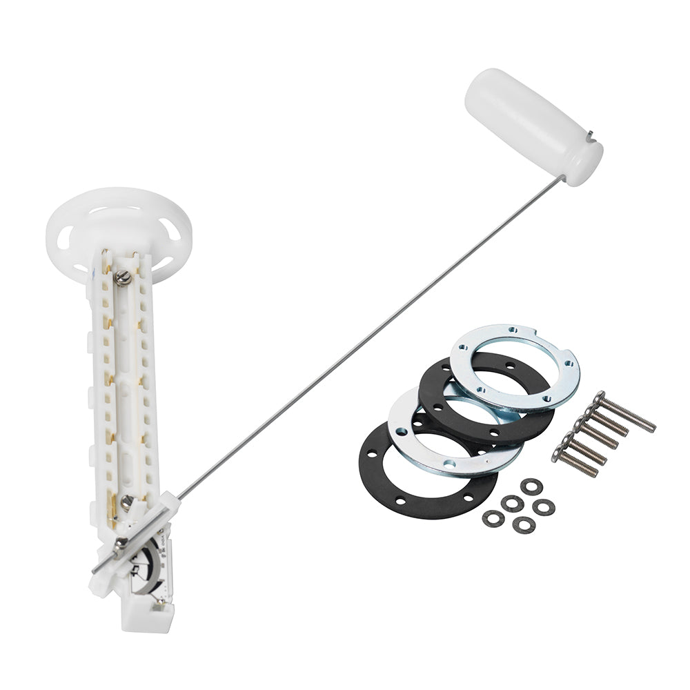 Sensor de nivel Veratron de estación única con kit de sellos n.° 432 - 12/24 V - 3-180 ohmios - Longitud de 150-160 mm [226-801-015-001G]