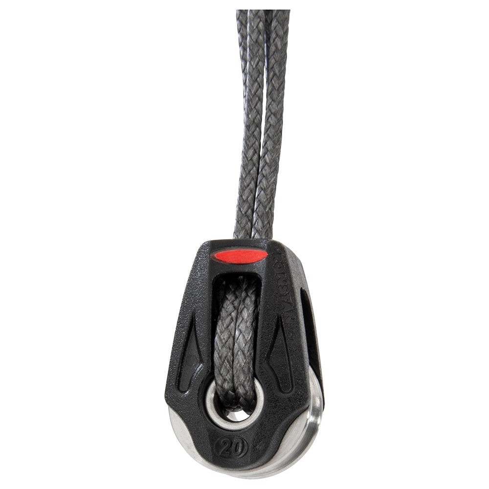Bloque Ronstan Serie 20 BB con opción de amarre de un solo anclaje para cargas elevadas [RF25109HL]