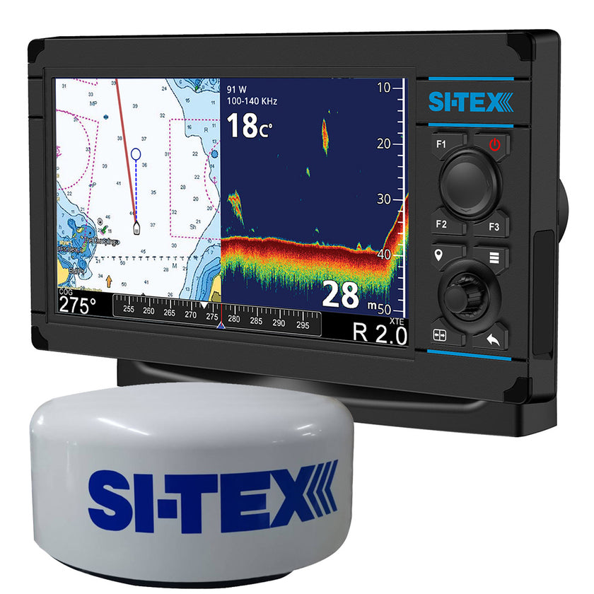 SI-TEX NavPro 900 con MDS-15 WiFi Radar radomo digital de alta resolución de 20