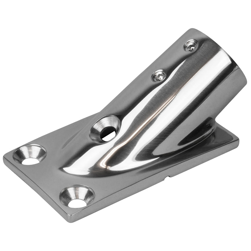 Accesorio de base de riel Sea-Dog, base rectangular, acero inoxidable 316, 1-7/8