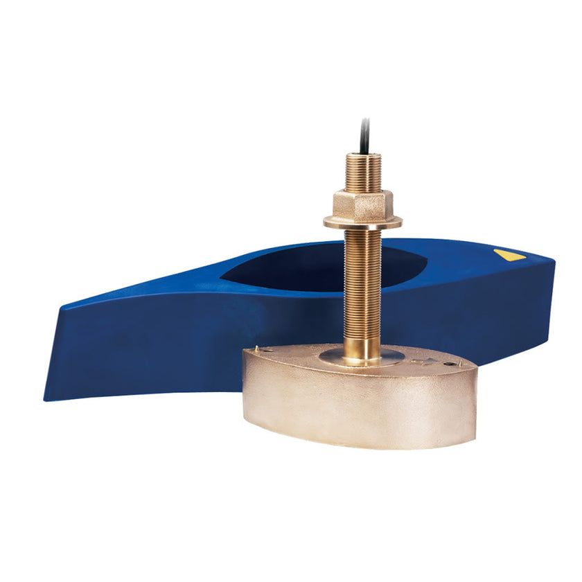 Transductor CHIRP de bronce Furuno B275LHW para casco pasante - 12 pines [B275LHW-12P]