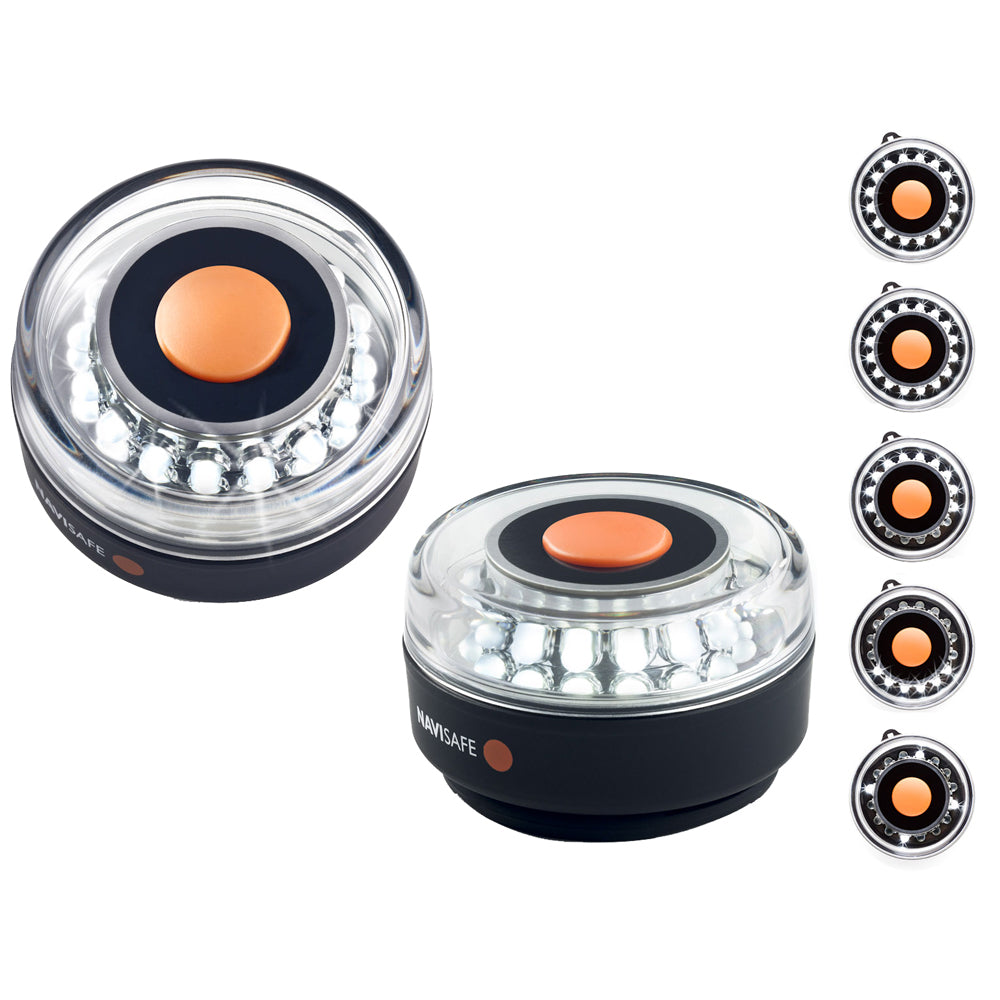 Navisafe Navilight All-White 5 modos 360 2NM con base magnética [001-1]