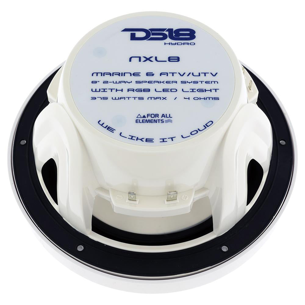 Altavoces marinos DS18 HYDRO de 8