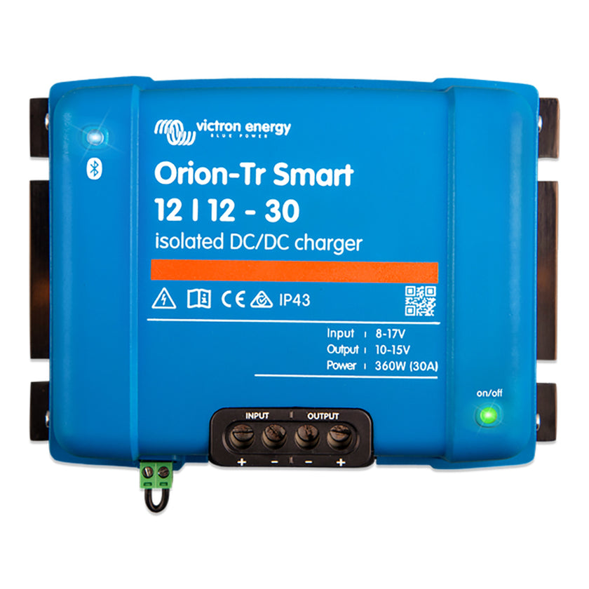 Cargador o fuente de alimentación CC-CC aislada Victron Orion-TR Smart 12/12-30 de 30 A (360 W) [ORI121236120]