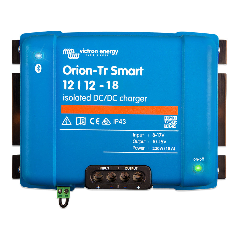 Cargador o fuente de alimentación CC-CC aislada Victron Orion-TR Smart 12/12-18A de 18 A (220 W) [ORI121222120]