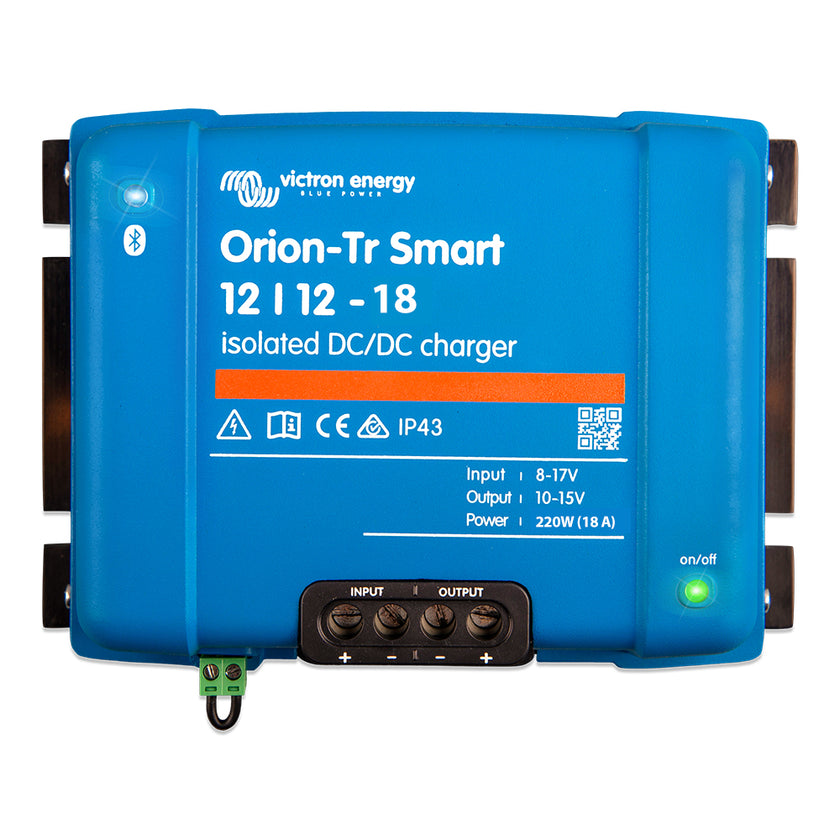Cargador o fuente de alimentación CC-CC aislada Victron Orion-TR Smart 12/12-18A de 18 A (220 W) [ORI121222120]