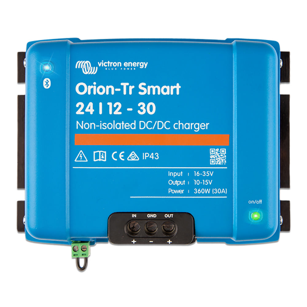 Cargador o fuente de alimentación CC-CC sin aislamiento Victron Orion-TR Smart 24/12-30 de 30 A (360 W) [ORI241236140]