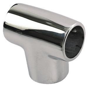 Pasamanos Sea-Dog en T de acero inoxidable 316 de 90 a 7/8