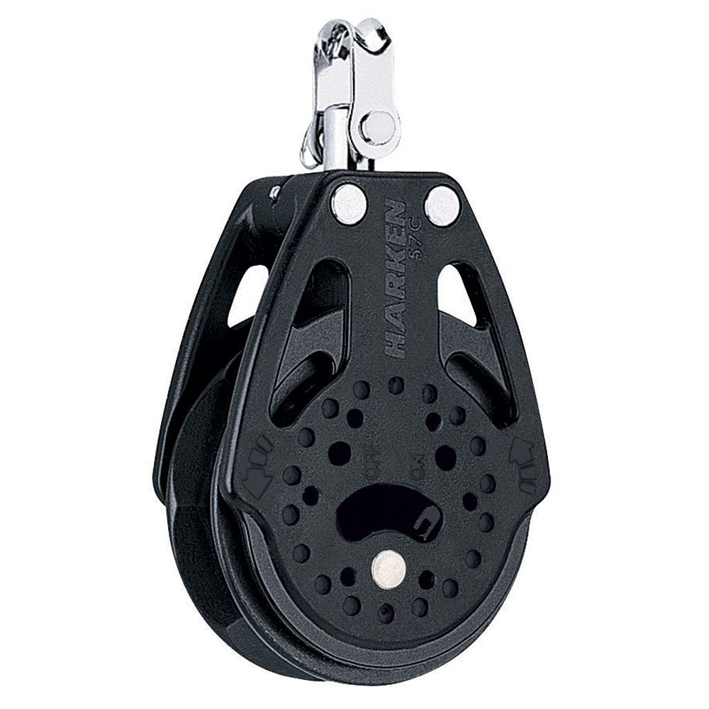 Bloque de trinquete simple Harken Carbo de 57 mm con eslabón giratorio [2135]