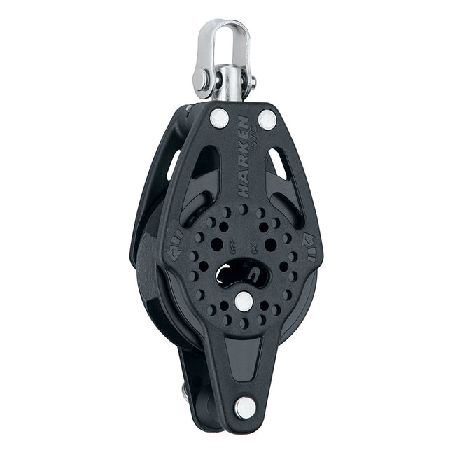 Bloque de trinquete simple Harken Carbo de 57 mm con arraigo giratorio [2136]
