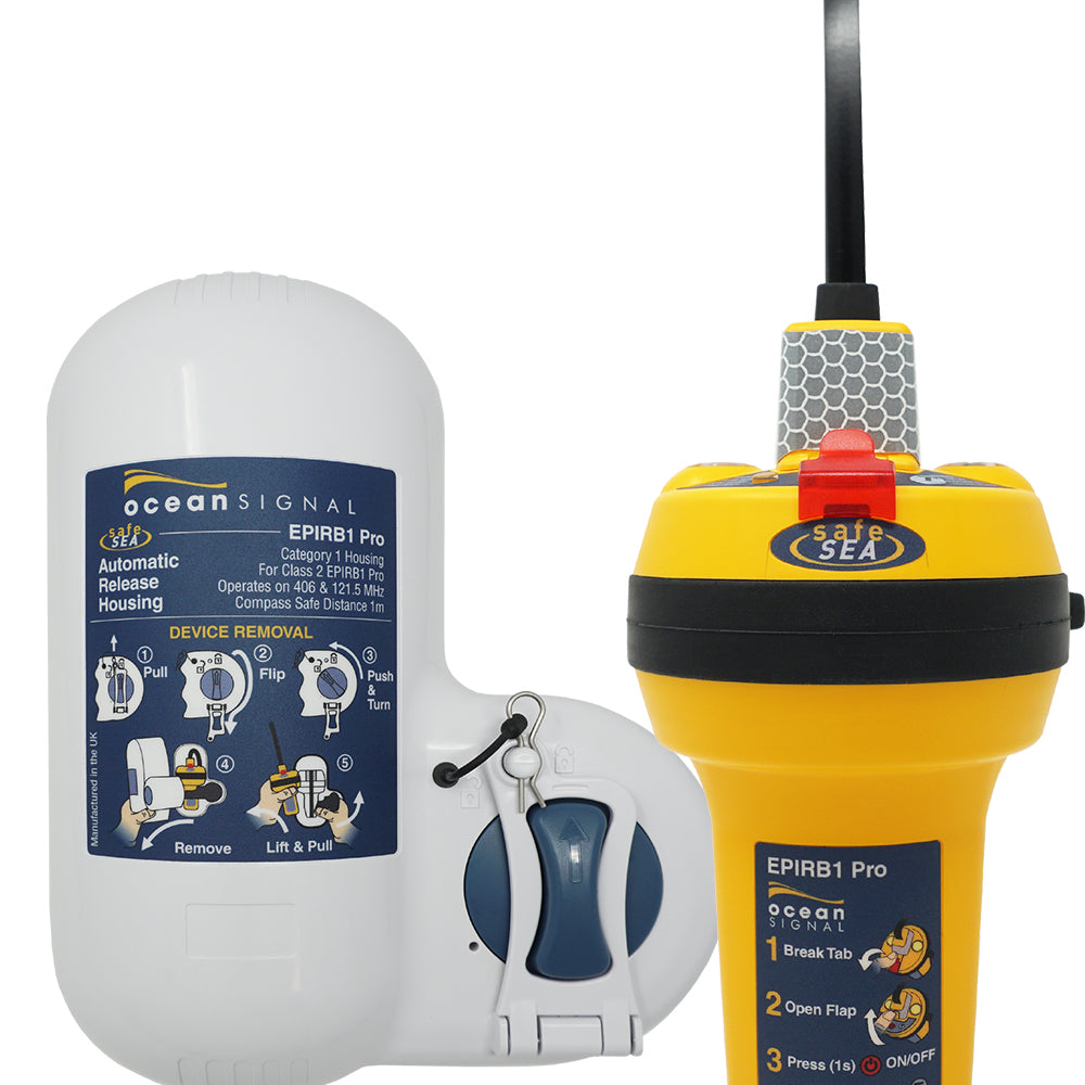 RLS Ocean Signal SafeSea 1 Pro - RLS de categoría 1 sin flotación [702S-03401]