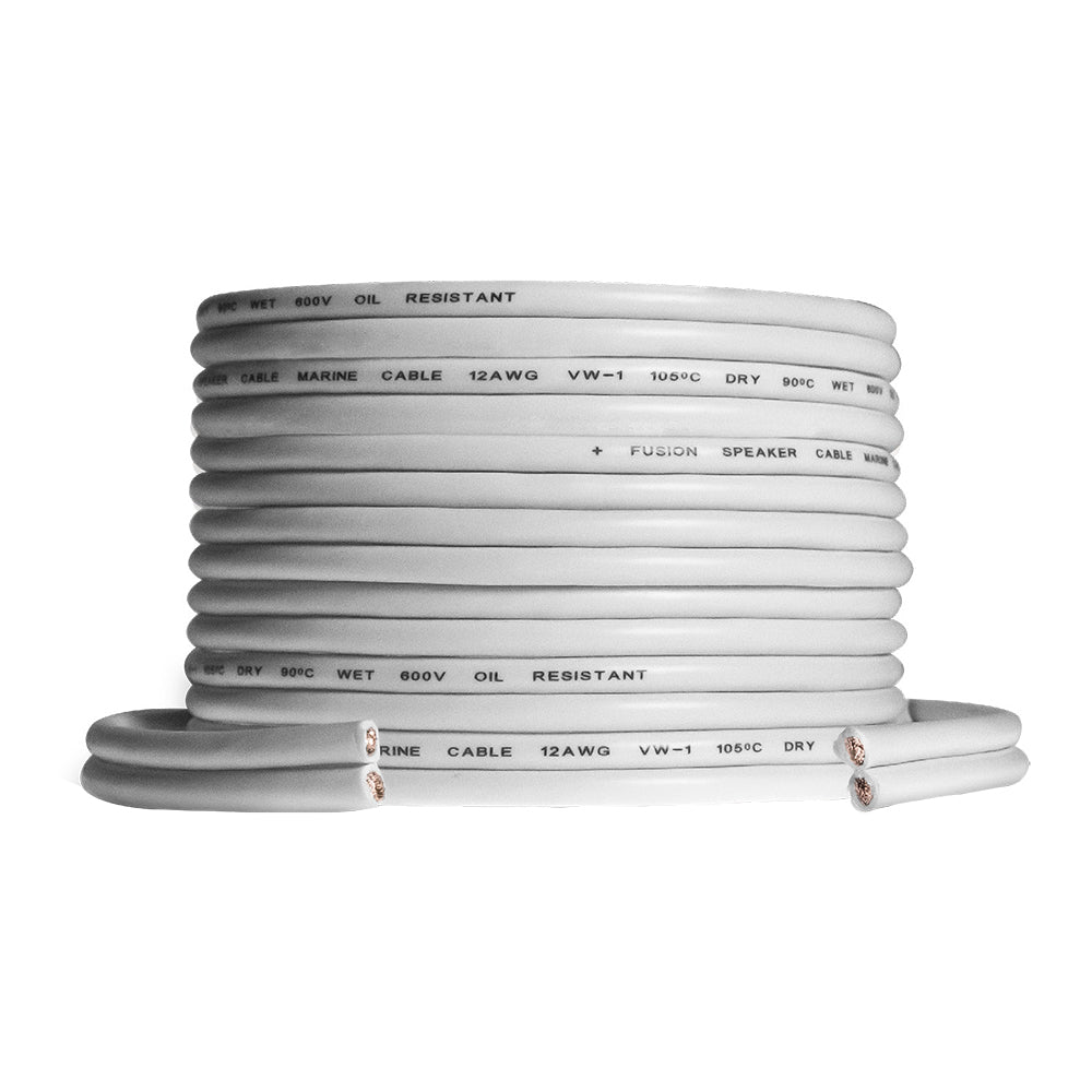 Cable para altavoz Fusion - Rollo de 7,62 m (16 AWG 25) [010-12899-00]