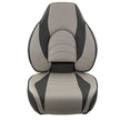 Asiento plegable Springfield Fish Pro con respaldo alto - Carbón/Gris [1041634-1]