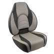 Asiento plegable Springfield Fish Pro con respaldo alto - Carbón/Gris [1041634-1]