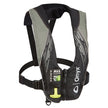 Chaleco salvavidas inflable automático/manual Onyx serie A/M-24, totalmente transparente, gris, para adultos [132200-701-004-21]