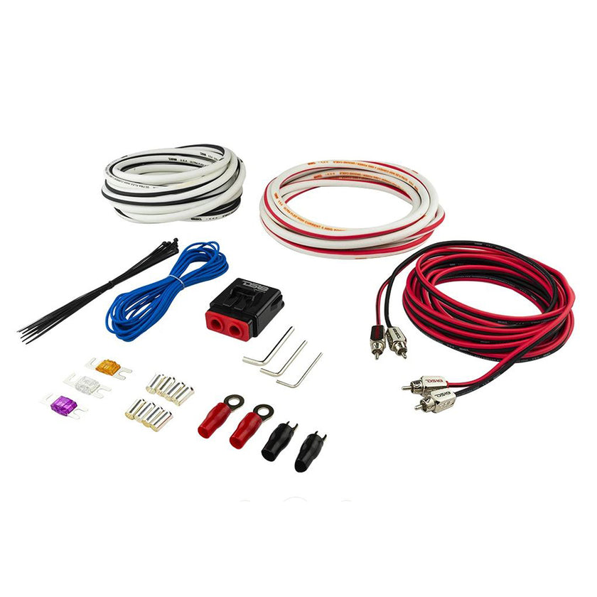 Kit de instalación del amplificador de potencia hidroeléctrico DS18 - 4GA [MOFCKIT4]