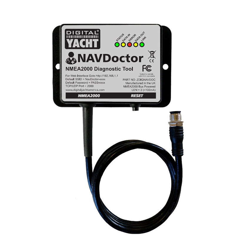 Herramienta de diagnóstico de red NMEA NAVDoctor para yates digitales [ZDIGNAVDOC]