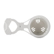 Portavasos Camco con abrazadera para riel - Grande para riel de hasta 5 cm - Blanco [53083]