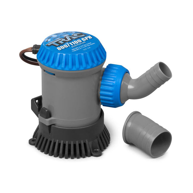 Bomba de achique TRAC para exteriores - 800/1100 GPH - No automática [69301]