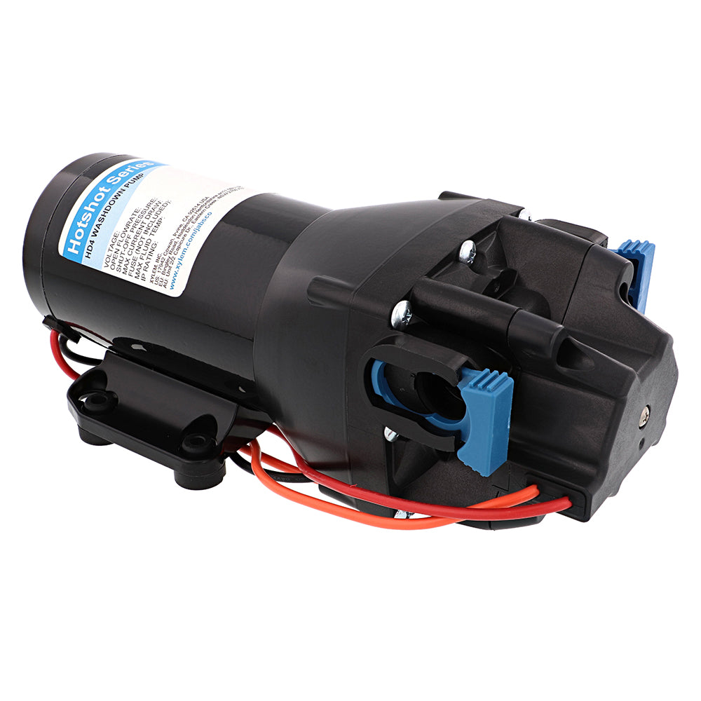 Bomba de lavado de servicio pesado Jabsco HotShot HD4 - 24 V - 4 GPM - 60 PSI [Q402J-118N-3A]
