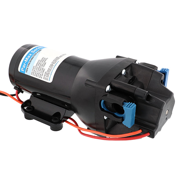 Bomba de presión de agua de alta resistencia Jabsco Par-Max HD4 - 24 V - 4 GPM - 40 PSI [Q402J-115S-3A]
