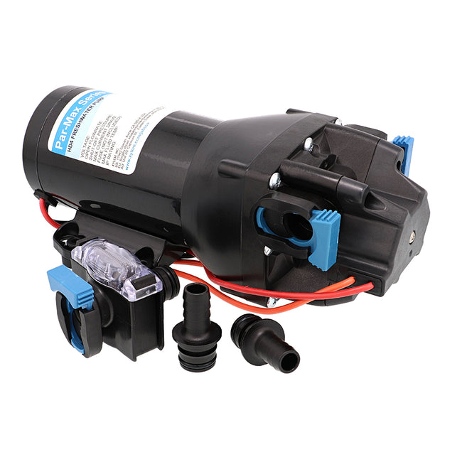 Bomba de presión de agua de alta resistencia Jabsco Par-Max HD4 - 24 V - 4 GPM - 40 PSI [Q402J-115S-3A]