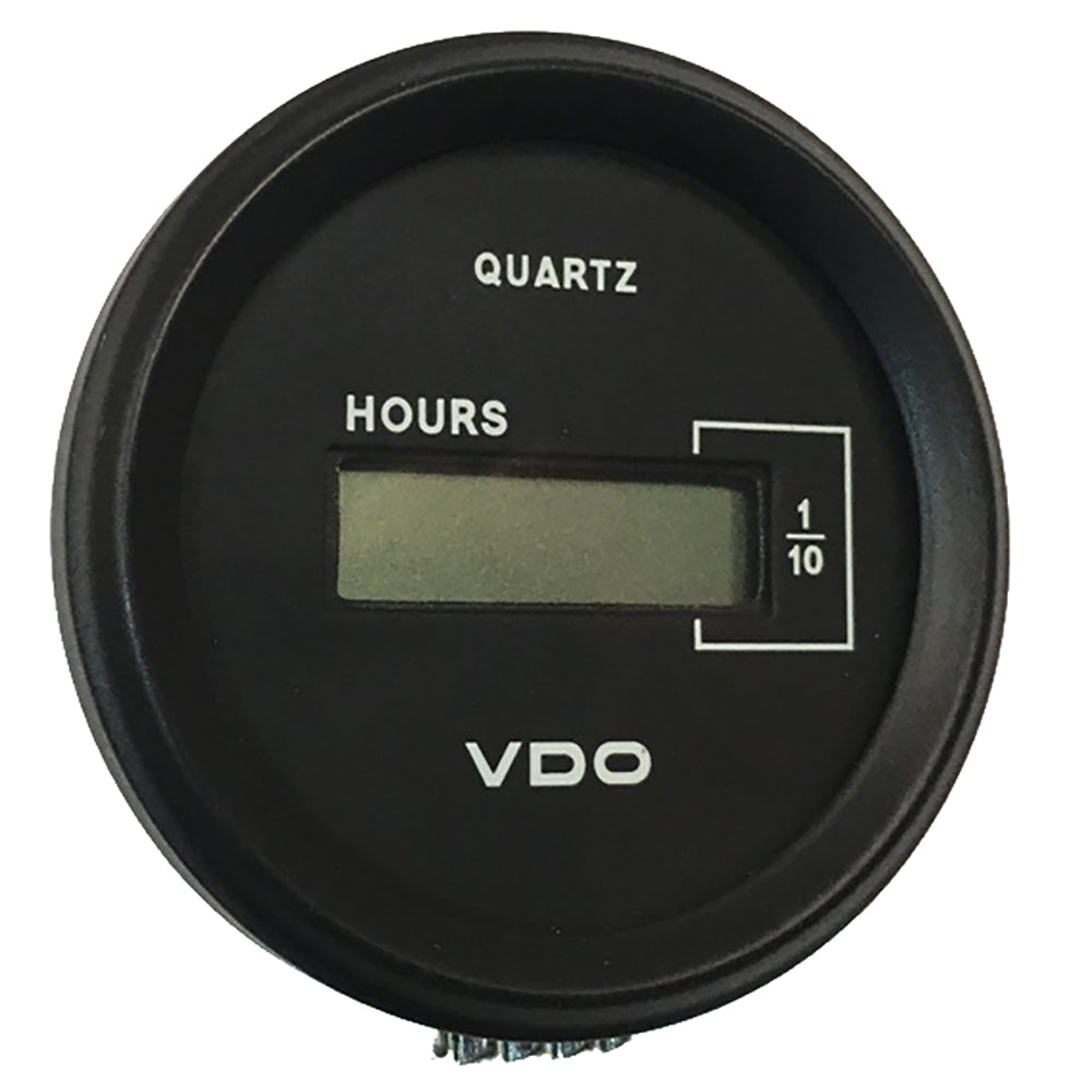 VDO Cockpit Marine - Reloj de horas LCD de 52 mm (2-1/16