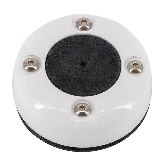 Seaview Cable Seal w/Cover - White Powder Coated Stainless Steel f/Wire Up to 27.55mm/1.08