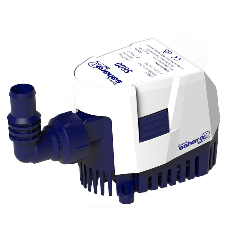 Bomba de achique Attwood Sahara MK2 S800 de 800 GPH - 24 V - Automática [5509-7]